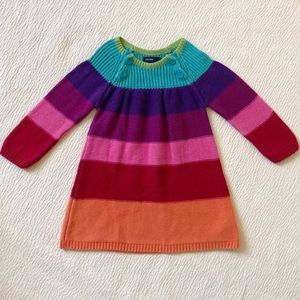 GAP Baby 100% Cotton Sweater Dress/Tunic 12-18 M